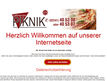 Tablet Screenshot of piknik.de